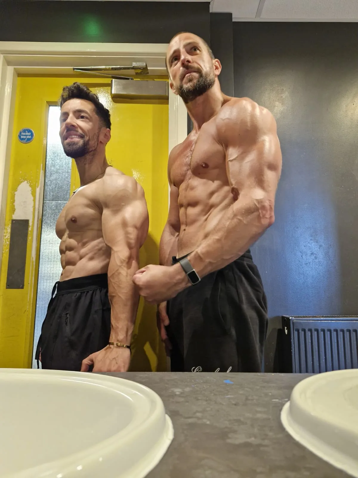 Alex Rabia with client Jorge, 2026